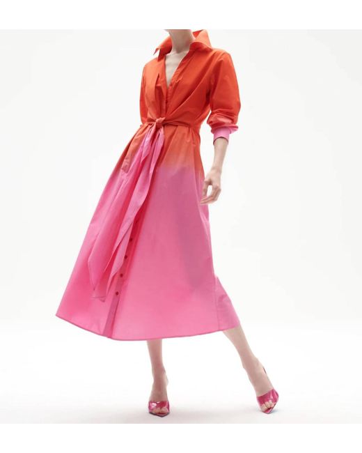 Figue Pink Kate Midi Dress