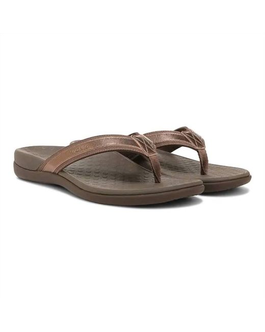 Vionic Brown Tide Flip Flop