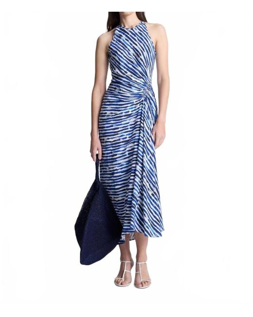 A.L.C. Blue Ruby Midi Dress