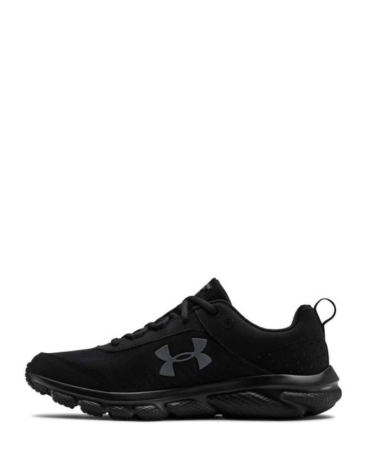 Under Armour Charged Assert 8 Running Shoe - 4e Wide Width In Black for ...