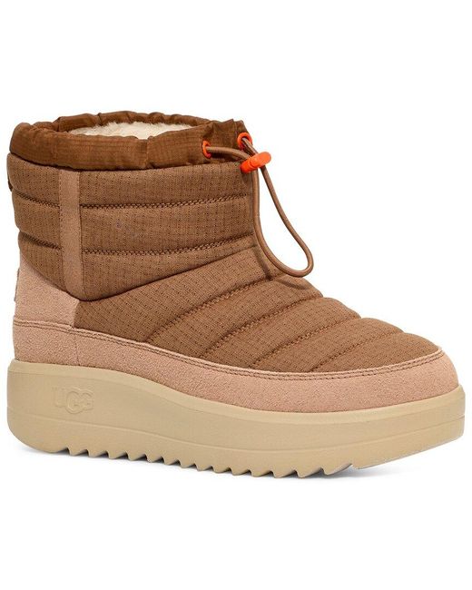 Ugg Brown Maxxer Mini Leather Boot for men