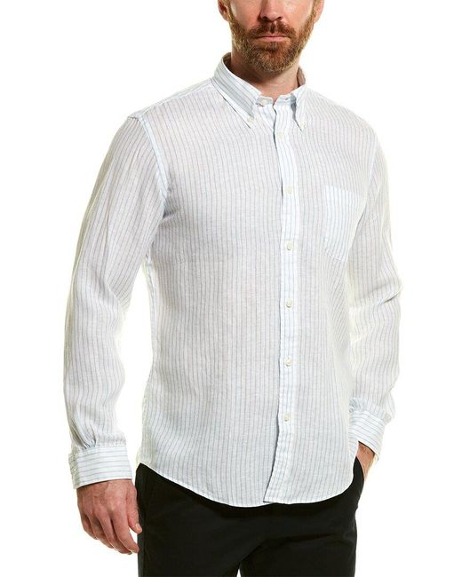 Brooks Brothers Regent Fit Linen Woven 