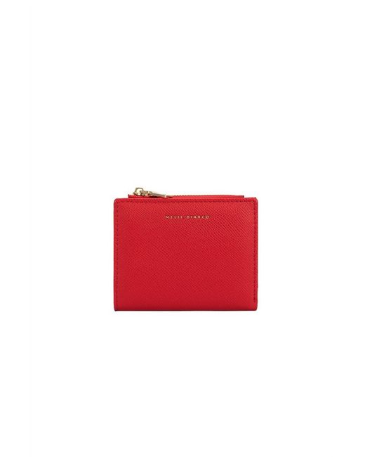 Melie Bianco Red Tish Small Wallet