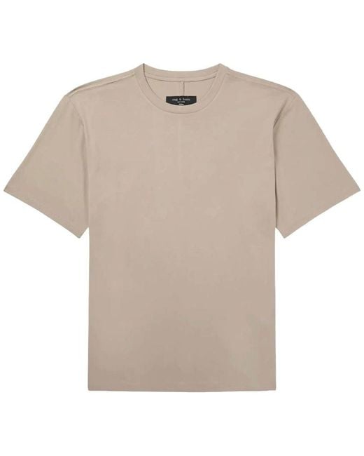 Rag & Bone Natural Classic Tee for men