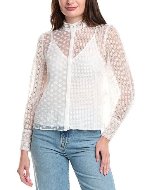 Maje White Top