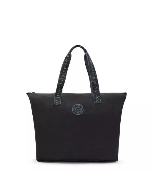 Kipling Davian Packable Tote Bag in Black Lyst