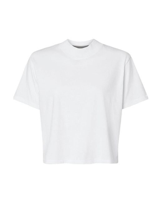 L.A.T White Boxy Tee