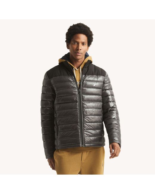 Nautica quilted reversible jacket hot sale