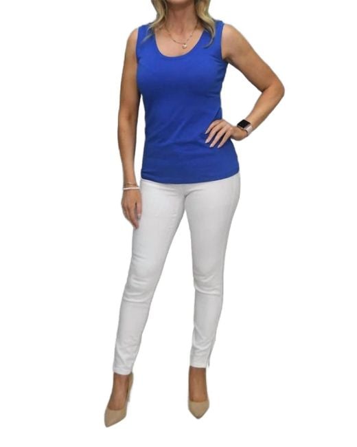 Dolcezza Blue Basic Essentials Tank