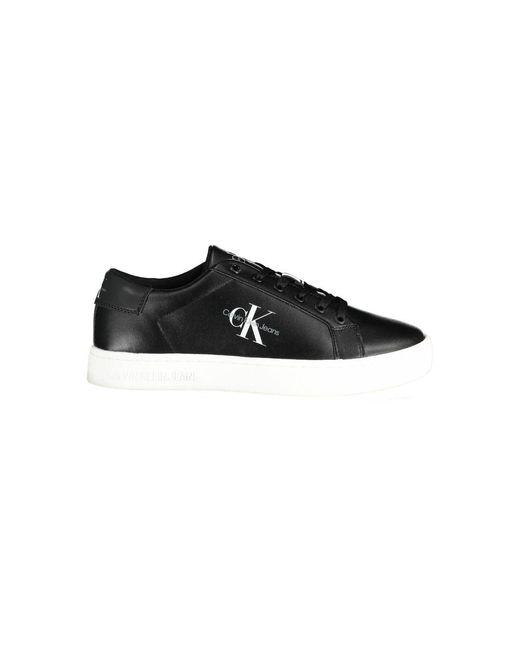 Calvin Klein Black Polyester Sneaker for men