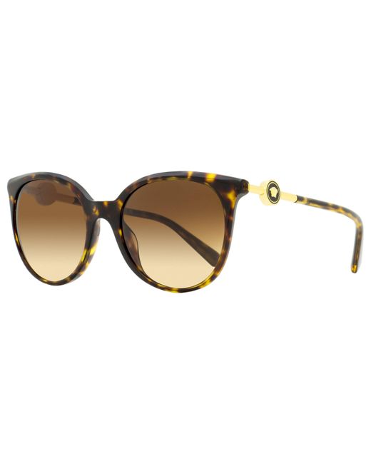 Versace Black Pantos Sunglasses Ve4404 108/74 Havana 55mm