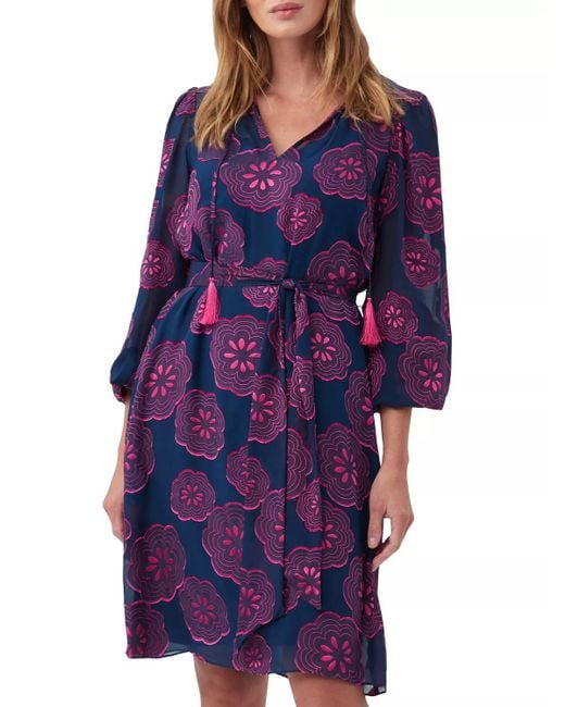 Trina Turk Purple Tribeca Dress