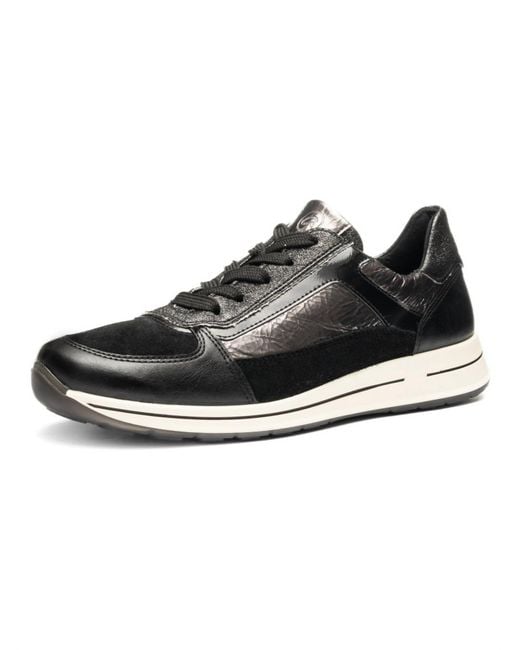 Ara Black Obsidian Sneaker