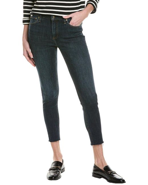Rag & Bone Blue Flexi Cate Mid-Rise Sienna Skinny Jean