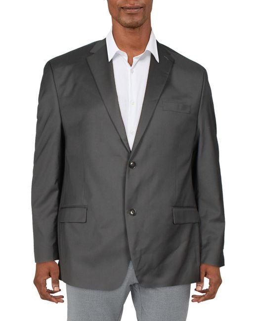 Sean John Gray Classic Fit Business Suit Jacket for men