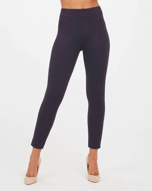 Spanx Blue The Perfect Pant Ankle Backseam Skinny