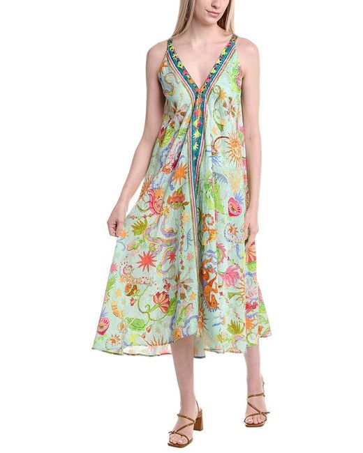 Johnny Was Women's Green Petite Eva Dress - infinityhomeware.co.za Johnny Was Women's Green Petite Eva Dress - infinityhomeware.co.za