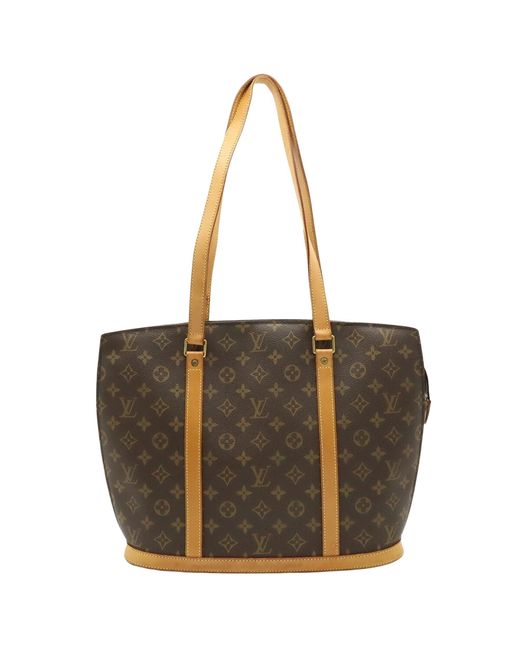 Louis Vuitton Pre-owned Women's Fabric Tote Bag - Brown - One Size