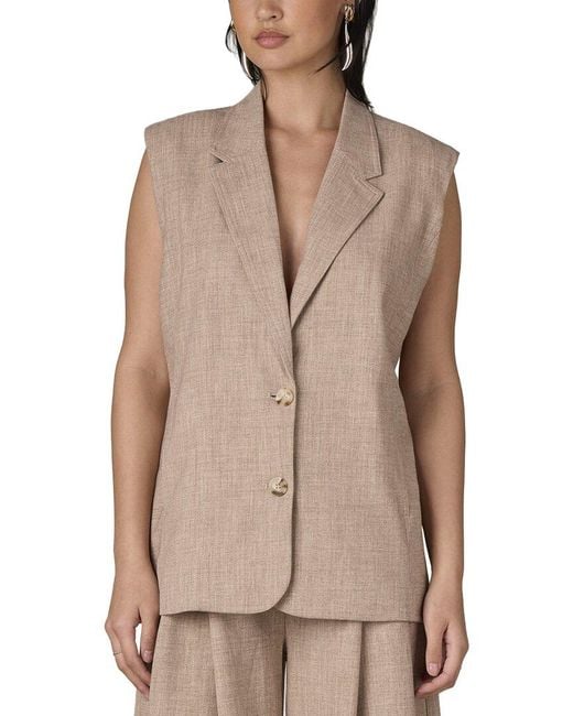 Wit & Wisdom Natural Single Breasted Vest