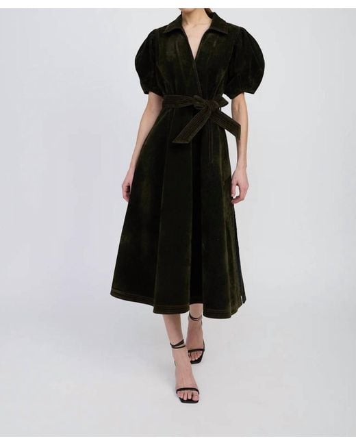 En Saison Black Julien Midi Dress