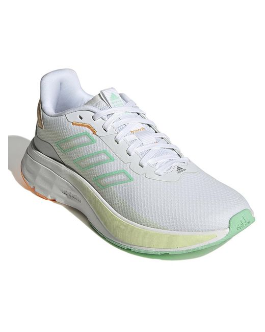 Adidas White Speed Motion Fitness Workout Running & Training Shoes