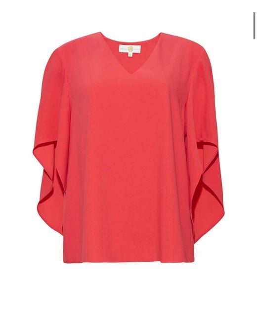 Anna Cate Red Nina Blouse