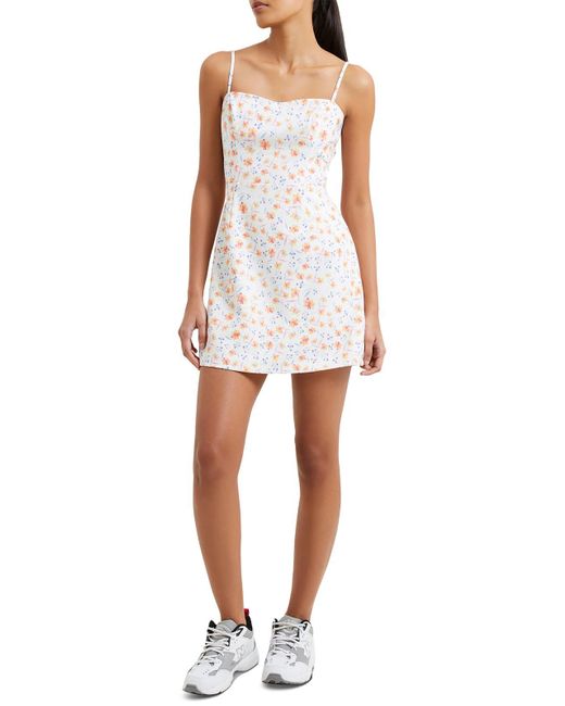 French Connection White Summer Short Mini Dress