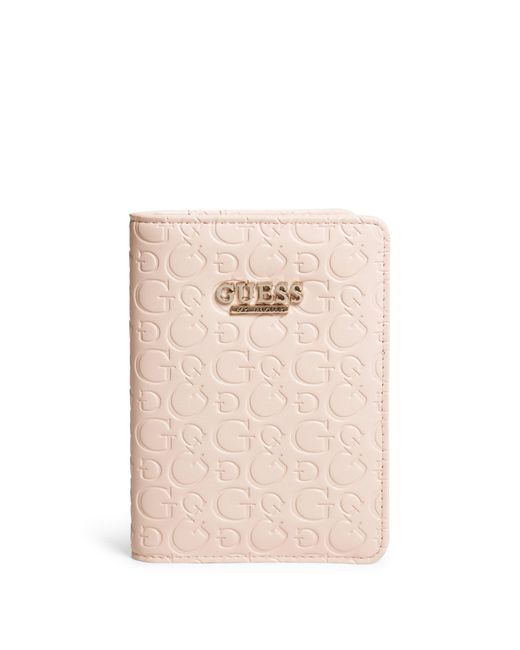 Guess Factory Graffiti Passport Case in Rose Gold (Metallic) Lyst