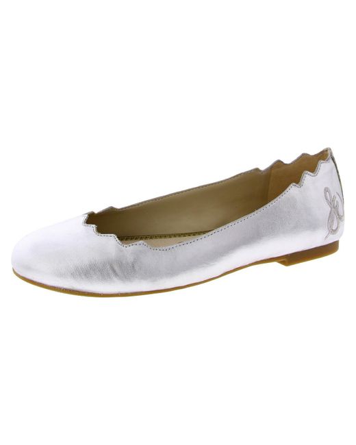 Sam edelman metallic flats deals
