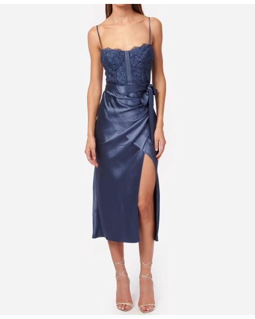 Cami NYC Blue Tricia Dress In Stonewash