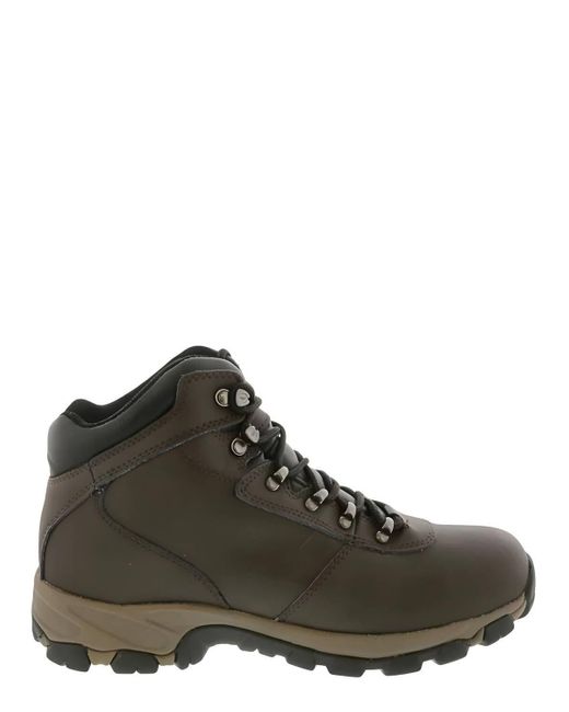 Hi-tec Brown Altitude V I Waterproof Ankle Boot In Dark Chocolate / Dark Taupe / Black for men