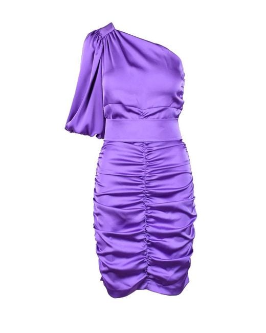 Spell Purple Polyester Dress