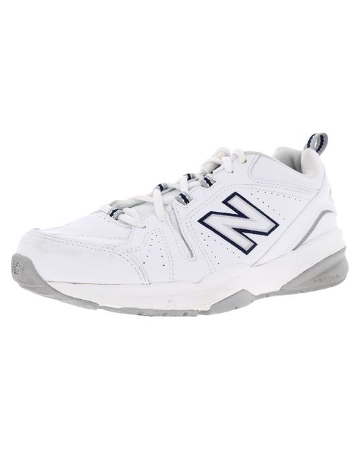New Balance Leather Trainer Athletic And Training Shoes in White for