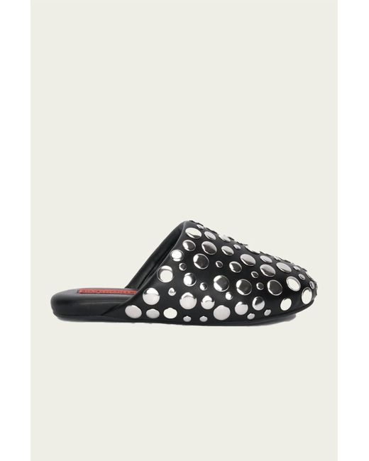 Simon Miller Black Studded Bubble Slipper