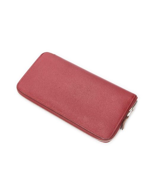 Hermès Red Azap Silk'in Wallet
