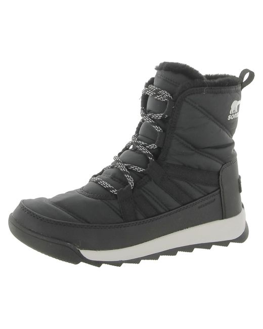 Sorel Black Faux Fur Lined Cozy Winter & Snow Boots