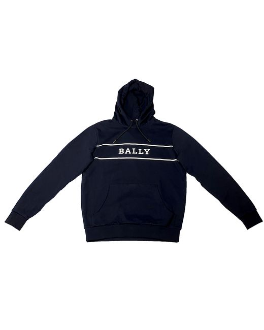 Bally Blue 6234328 Hooded Sweatshirt Size S