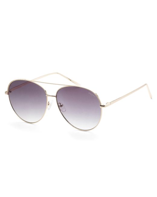 Guess Purple 63mm Sunglasses Gf0391-32b