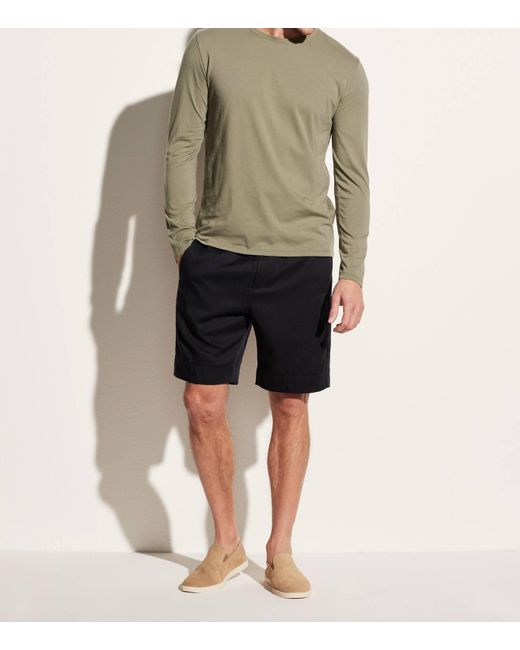 Vince Natural Twill Pull On Short for men