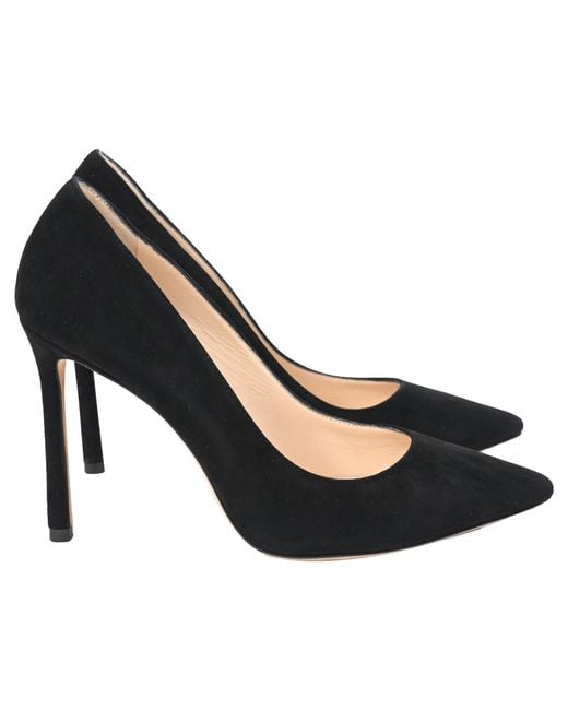 Jimmy Choo Black Romy Pumps