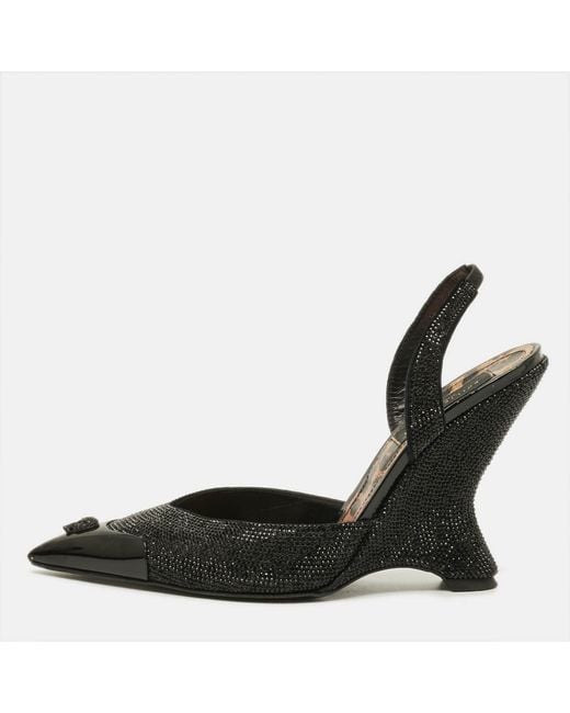 Philipp Plein Black Decollete