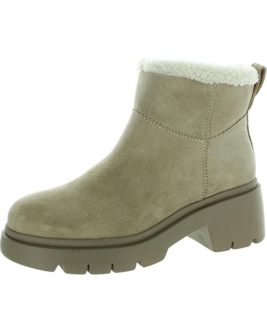 Steve Madden Green Hatcher Block Heel Mid-Calf Boots