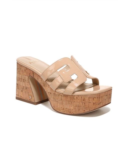 Sam Edelman Pink Dev Platform Sandal