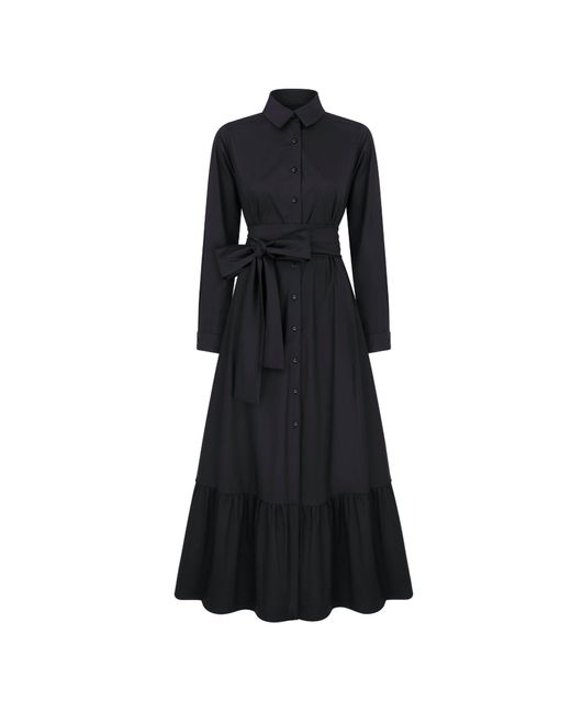 Monica Nera Black Carrie Maxi Dress