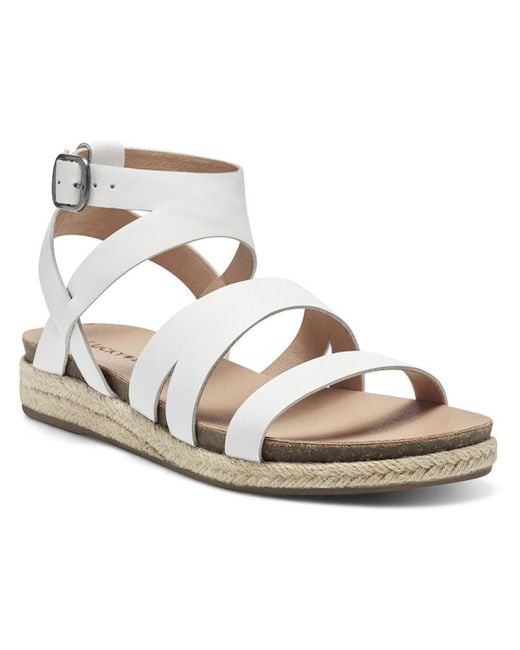 Lucky brand shop white sandals