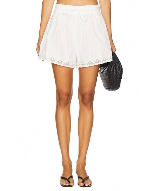 Ulla Johnson White Elowen Short