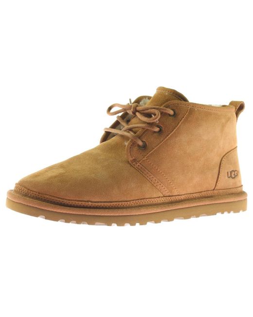 Ugg Brown Neumel Suede Casual Chukka Boots for men