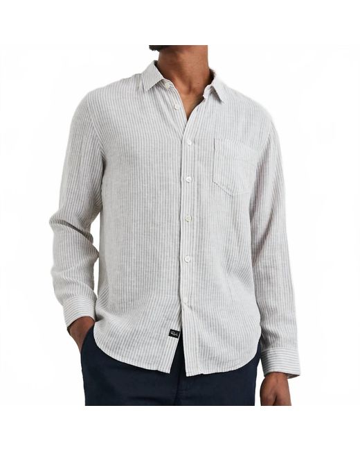 Rails Gray Connor Top for men