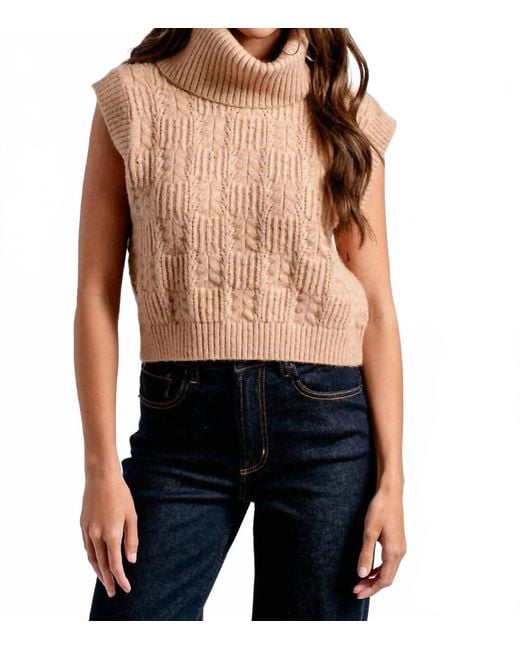 Kerisma Black Marlene High Neck Top