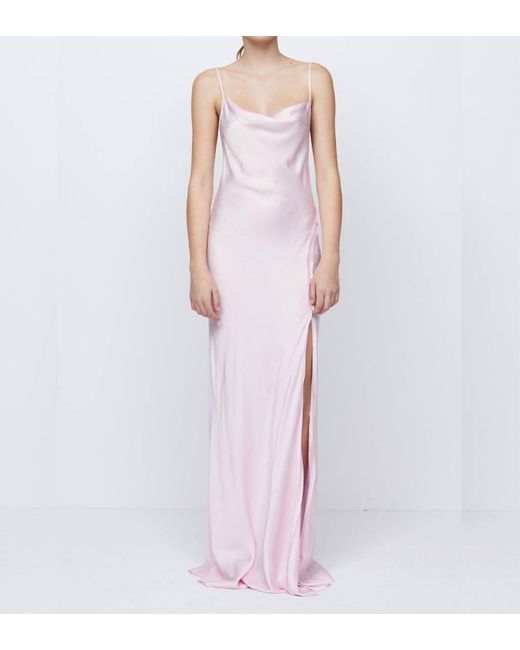 Bec & Bridge Pink Joelle Split Maxi Dress
